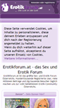 Mobile Screenshot of erotikforum.at